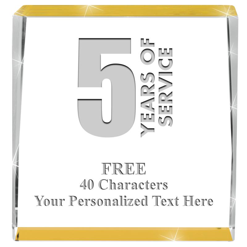 3" SPOTLIGHT GOLD CRYSTAL