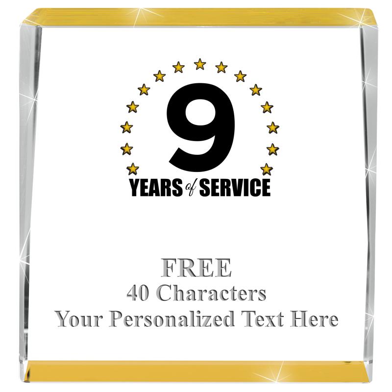 3" SPOTLIGHT GOLD CRYSTAL