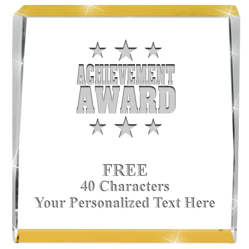 3" SPOTLIGHT GOLD CRYSTAL