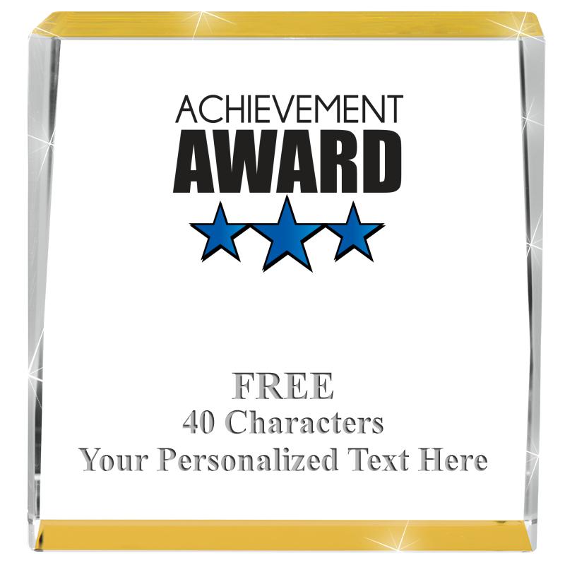 3" SPOTLIGHT GOLD CRYSTAL