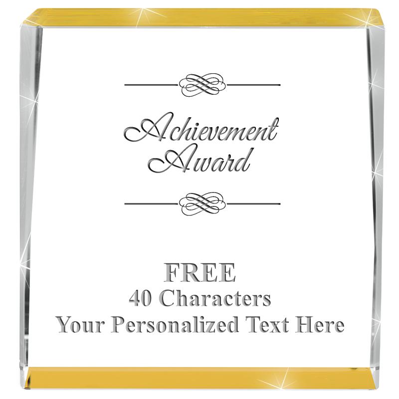 3" SPOTLIGHT GOLD CRYSTAL