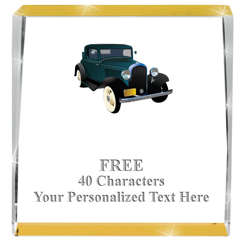 3" SPOTLIGHT GOLD CRYSTAL