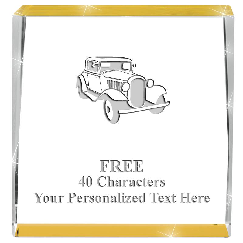 3" SPOTLIGHT GOLD CRYSTAL