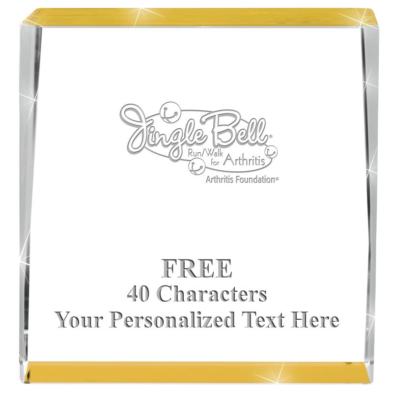 3" SPOTLIGHT GOLD CRYSTAL