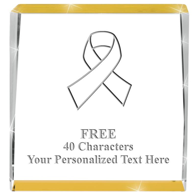 3" SPOTLIGHT GOLD CRYSTAL