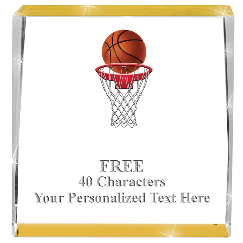 3" SPOTLIGHT GOLD CRYSTAL