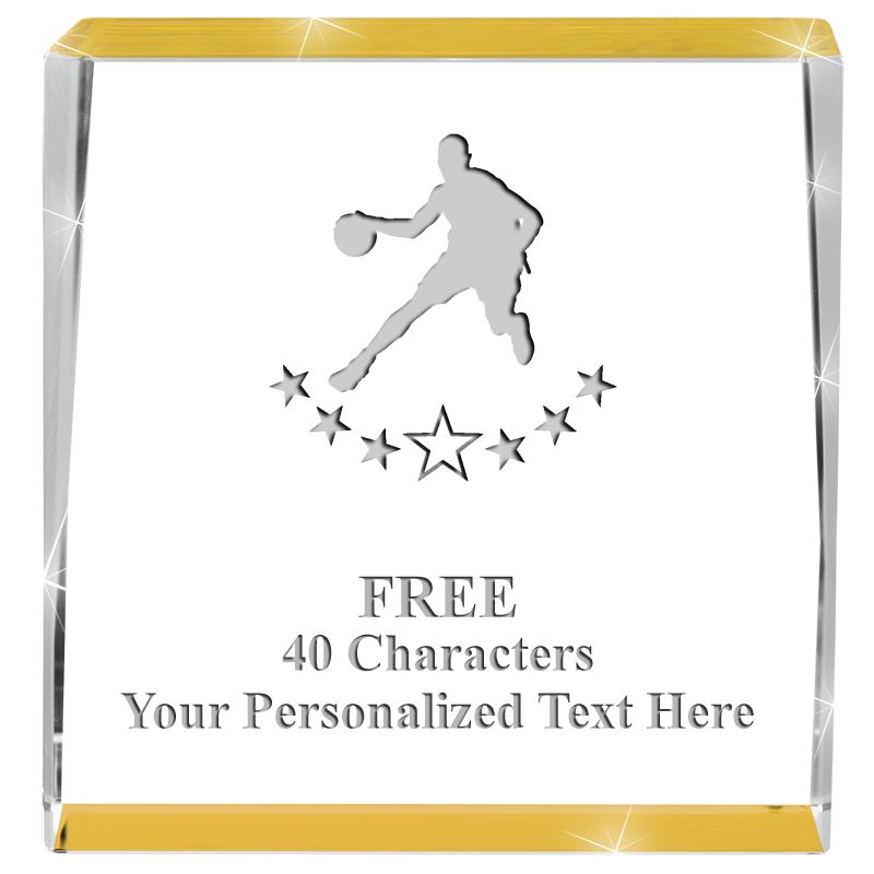 3" SPOTLIGHT GOLD CRYSTAL