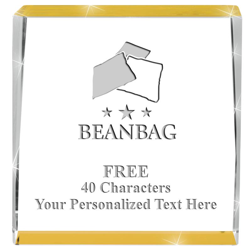 3" SPOTLIGHT GOLD CRYSTAL