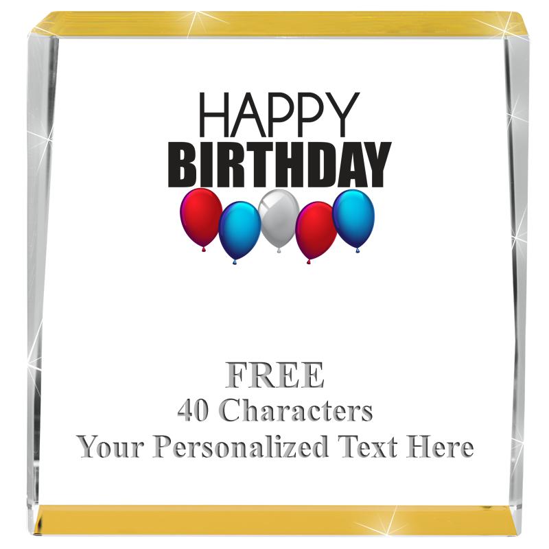 3" SPOTLIGHT GOLD CRYSTAL