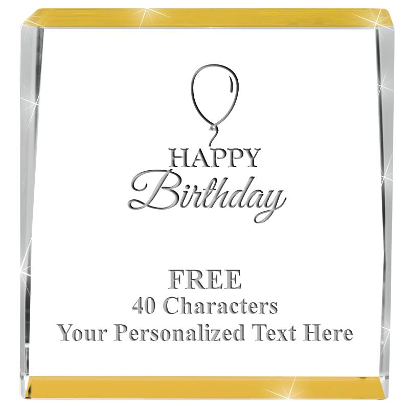 3" SPOTLIGHT GOLD CRYSTAL