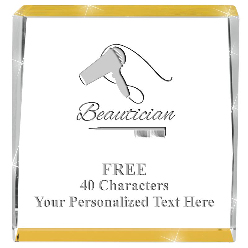 3" SPOTLIGHT GOLD CRYSTAL