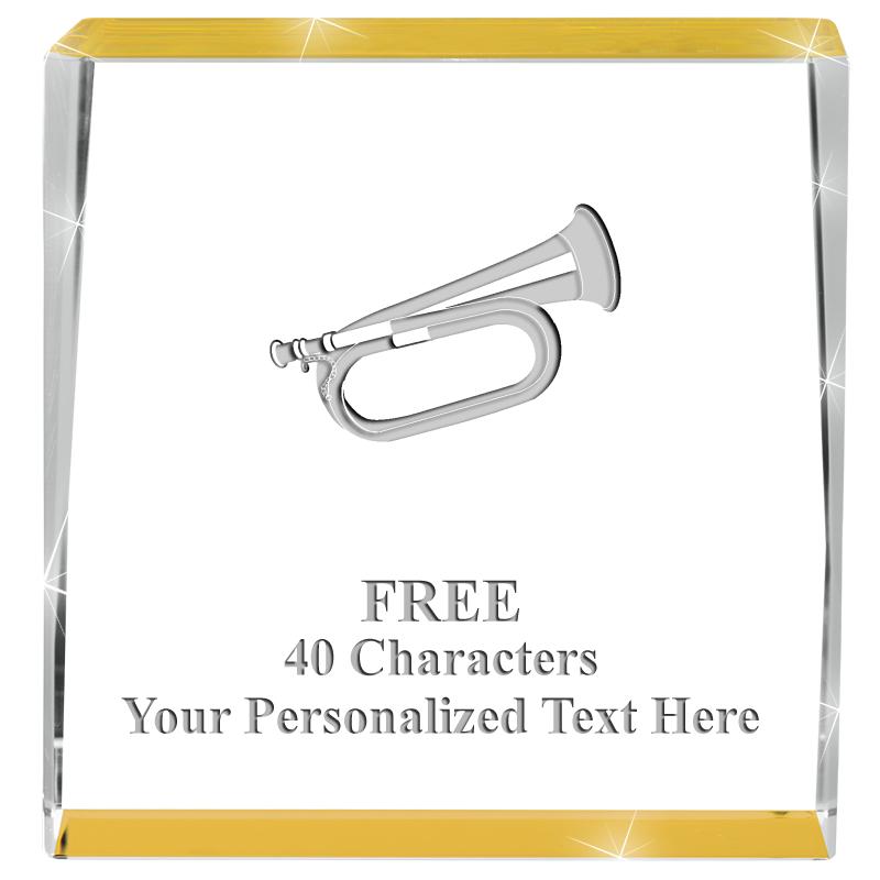 3" SPOTLIGHT GOLD CRYSTAL