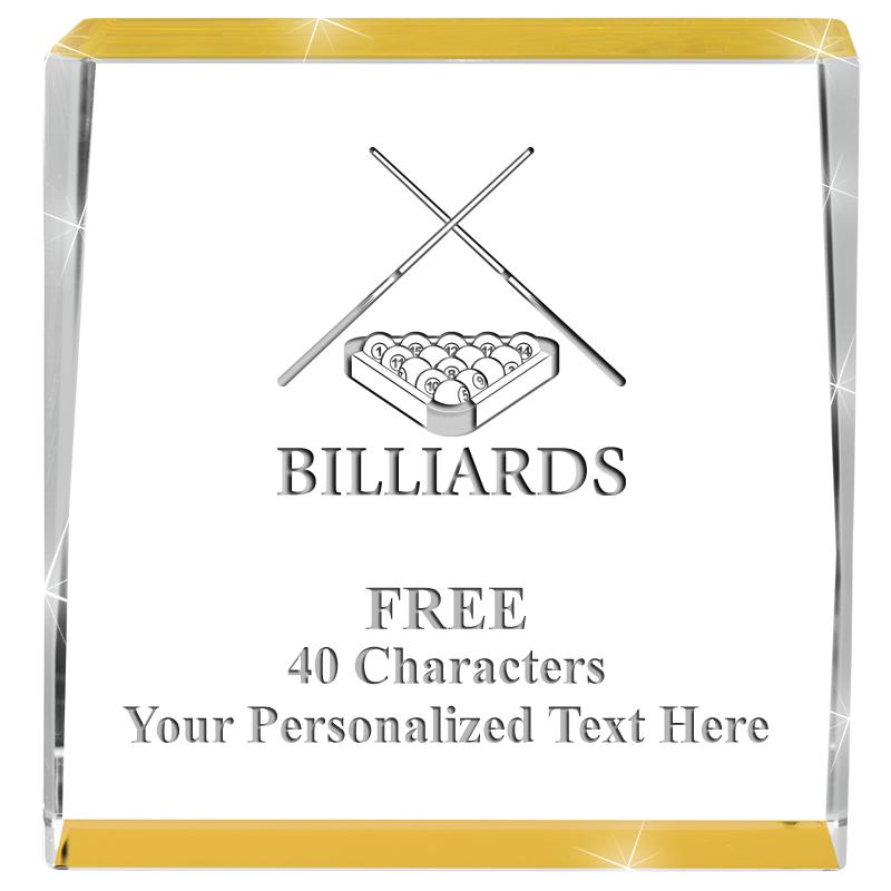 3" SPOTLIGHT GOLD CRYSTAL