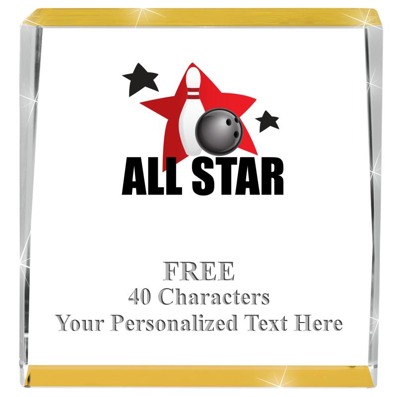 3" SPOTLIGHT GOLD CRYSTAL