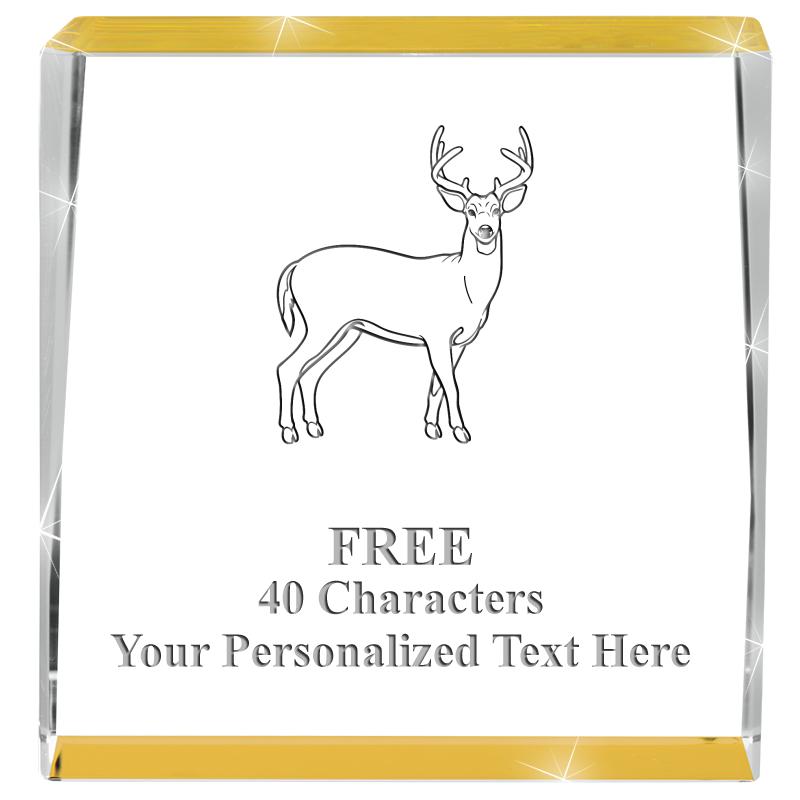 3" SPOTLIGHT GOLD CRYSTAL