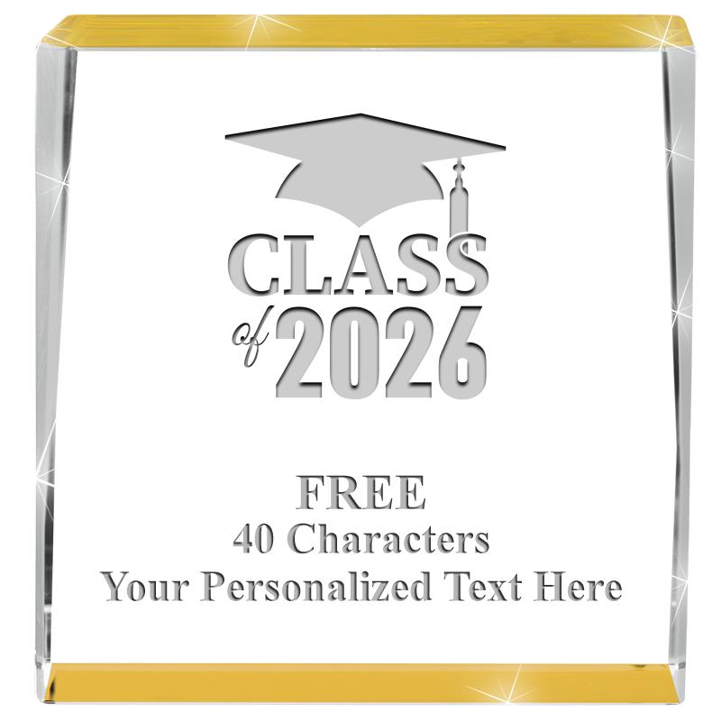 3" SPOTLIGHT GOLD CRYSTAL