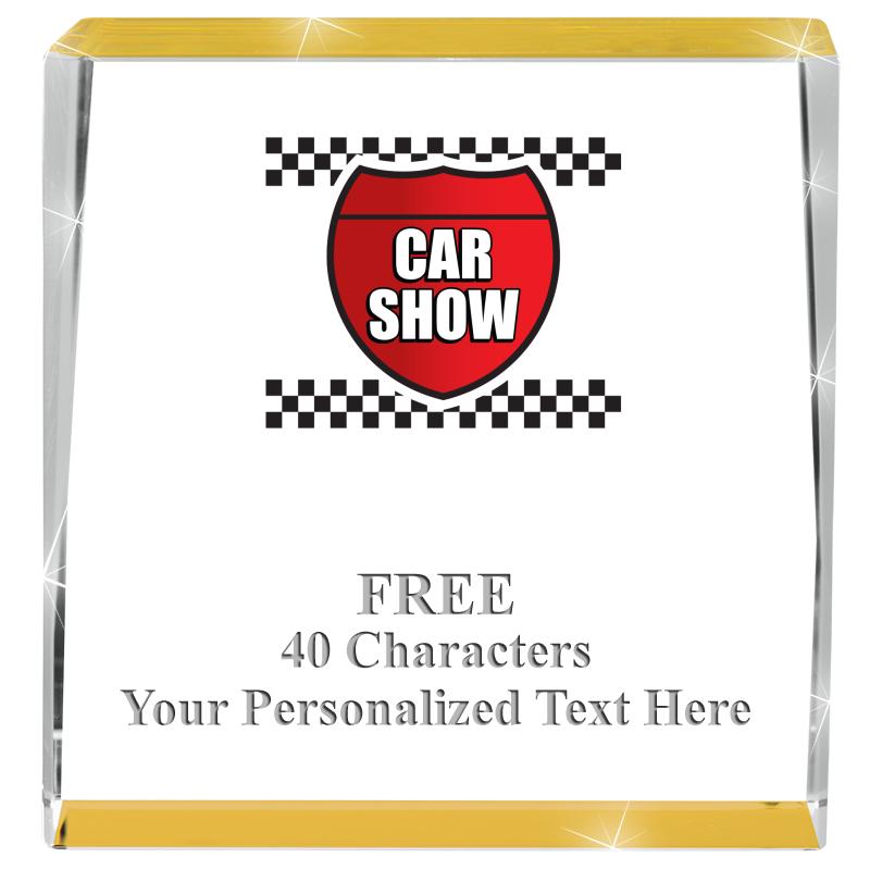 3" SPOTLIGHT GOLD CRYSTAL