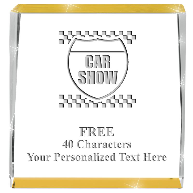 3" SPOTLIGHT GOLD CRYSTAL