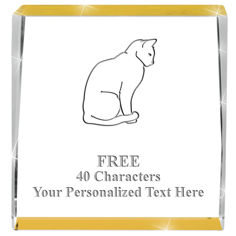 3" SPOTLIGHT GOLD CRYSTAL