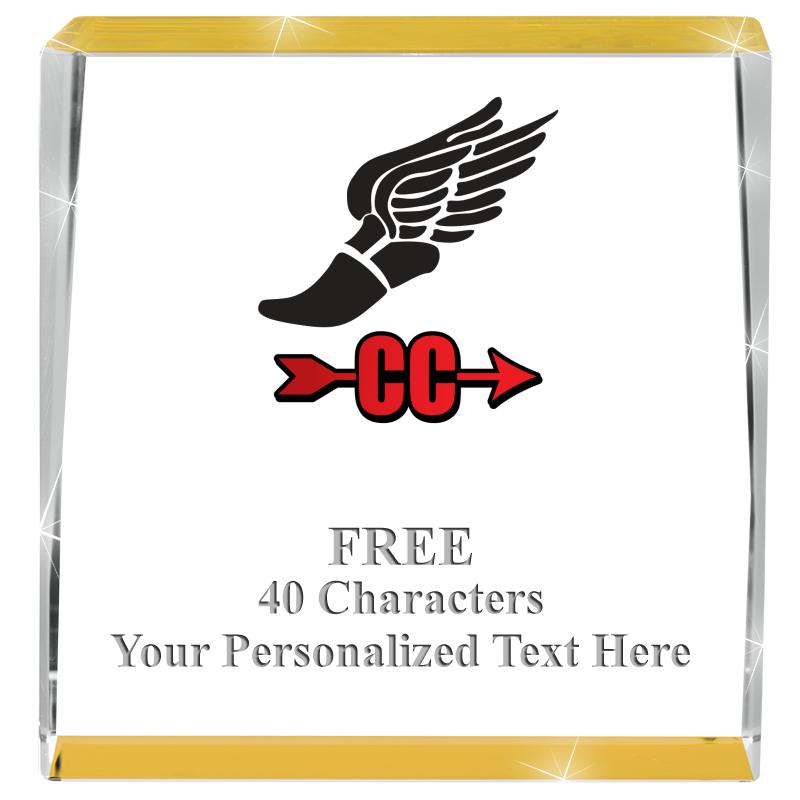 3" SPOTLIGHT GOLD CRYSTAL