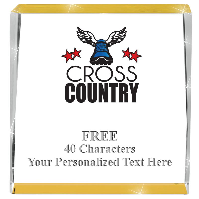 3" SPOTLIGHT GOLD CRYSTAL