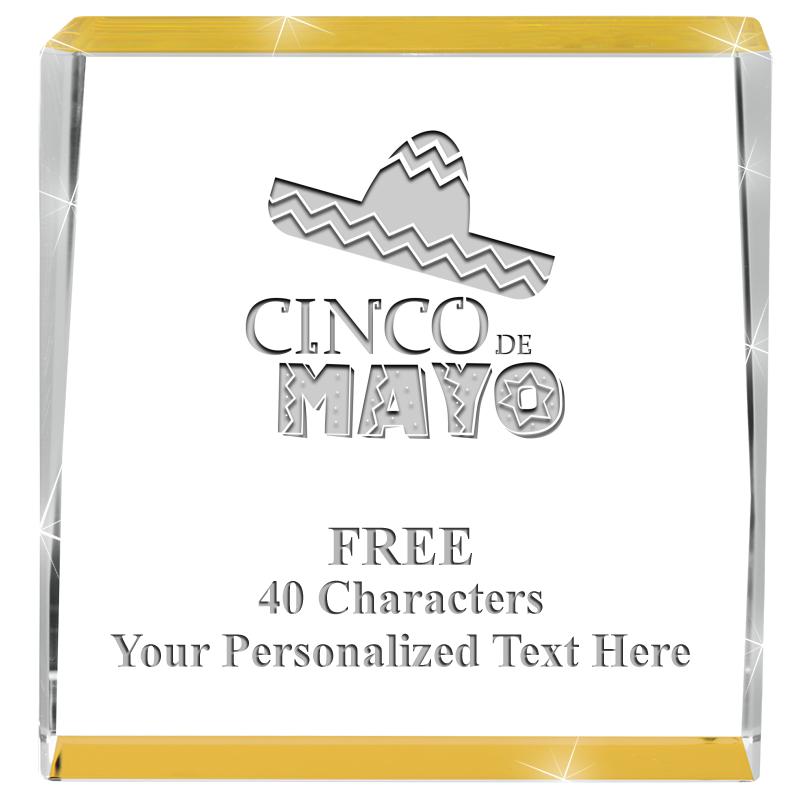 3" SPOTLIGHT GOLD CRYSTAL