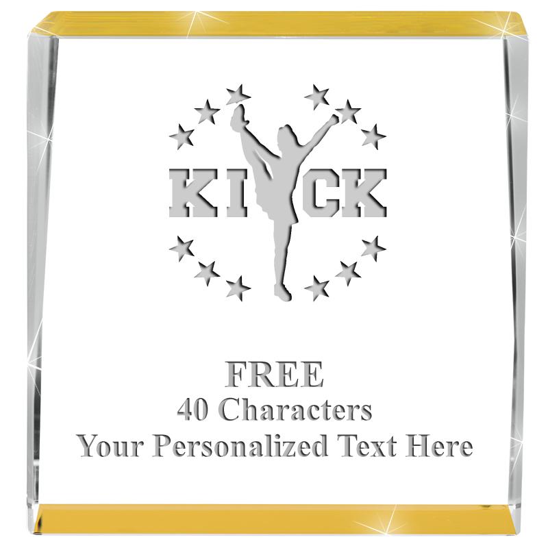 3" SPOTLIGHT GOLD CRYSTAL