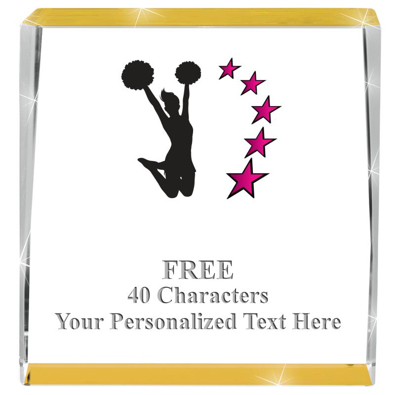 3" SPOTLIGHT GOLD CRYSTAL