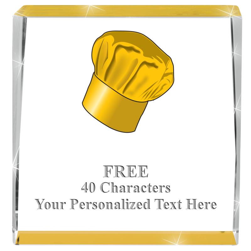 3" SPOTLIGHT GOLD CRYSTAL