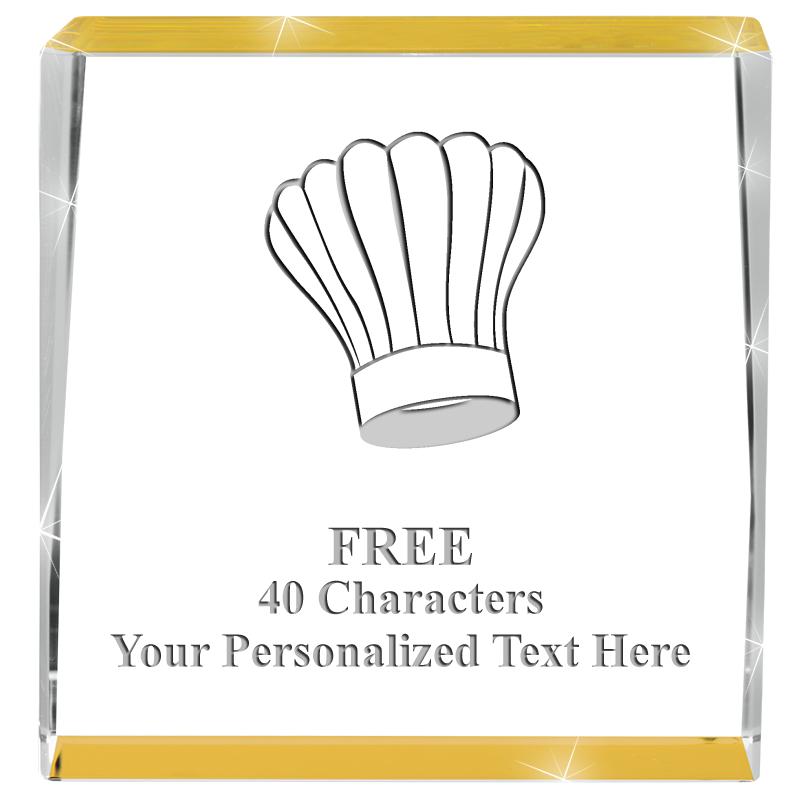 3" SPOTLIGHT GOLD CRYSTAL