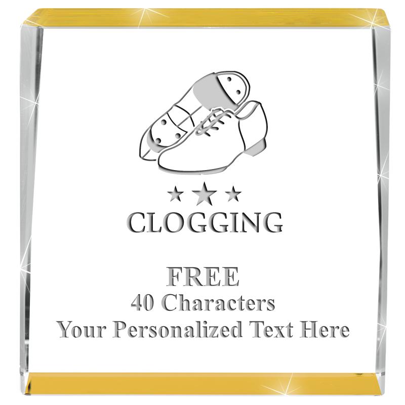 3" SPOTLIGHT GOLD CRYSTAL