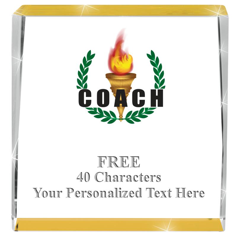 3" SPOTLIGHT GOLD CRYSTAL