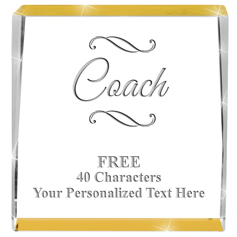 3" SPOTLIGHT GOLD CRYSTAL