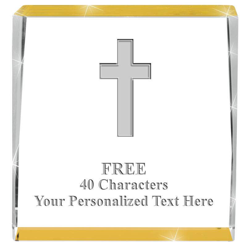 3" SPOTLIGHT GOLD CRYSTAL