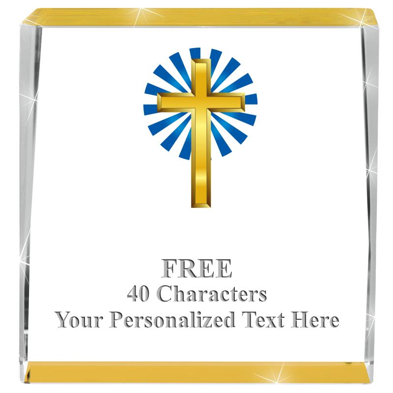 3" SPOTLIGHT GOLD CRYSTAL