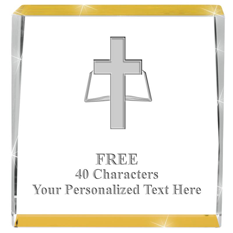 3" SPOTLIGHT GOLD CRYSTAL