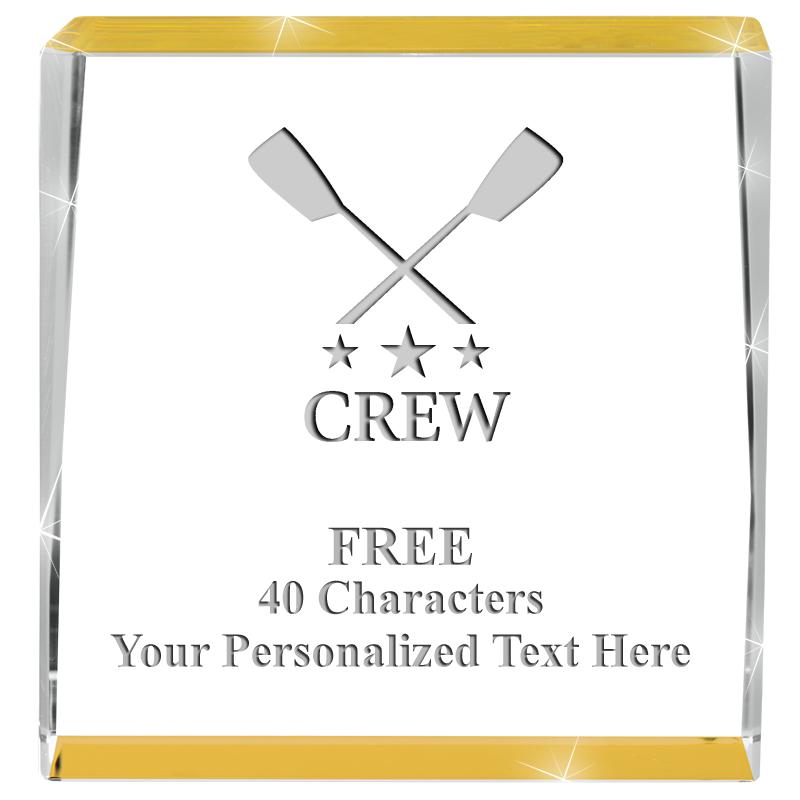 3" SPOTLIGHT GOLD CRYSTAL