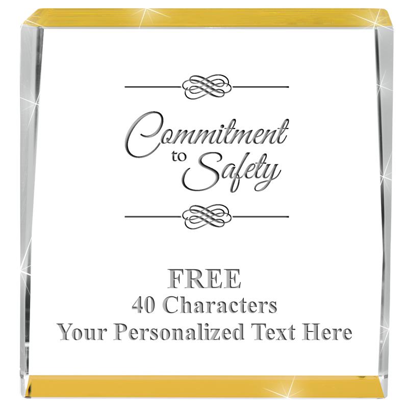 3" SPOTLIGHT GOLD CRYSTAL