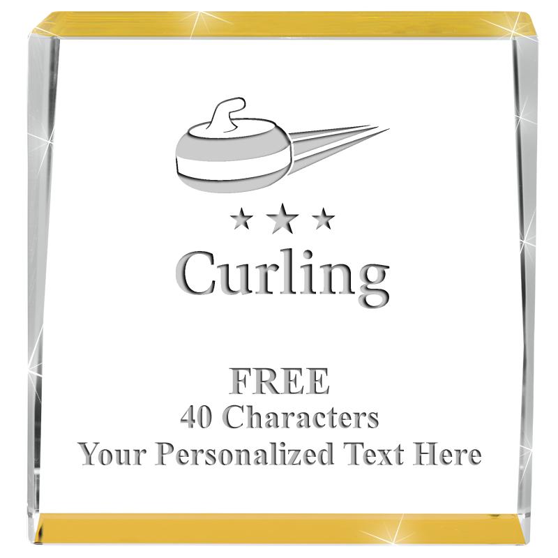 3" SPOTLIGHT GOLD CRYSTAL