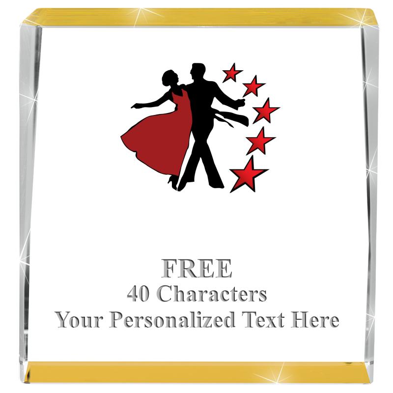 3" SPOTLIGHT GOLD CRYSTAL