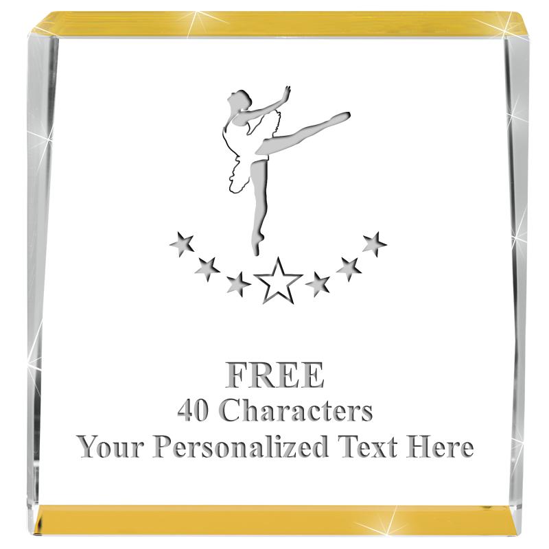 3" SPOTLIGHT GOLD CRYSTAL