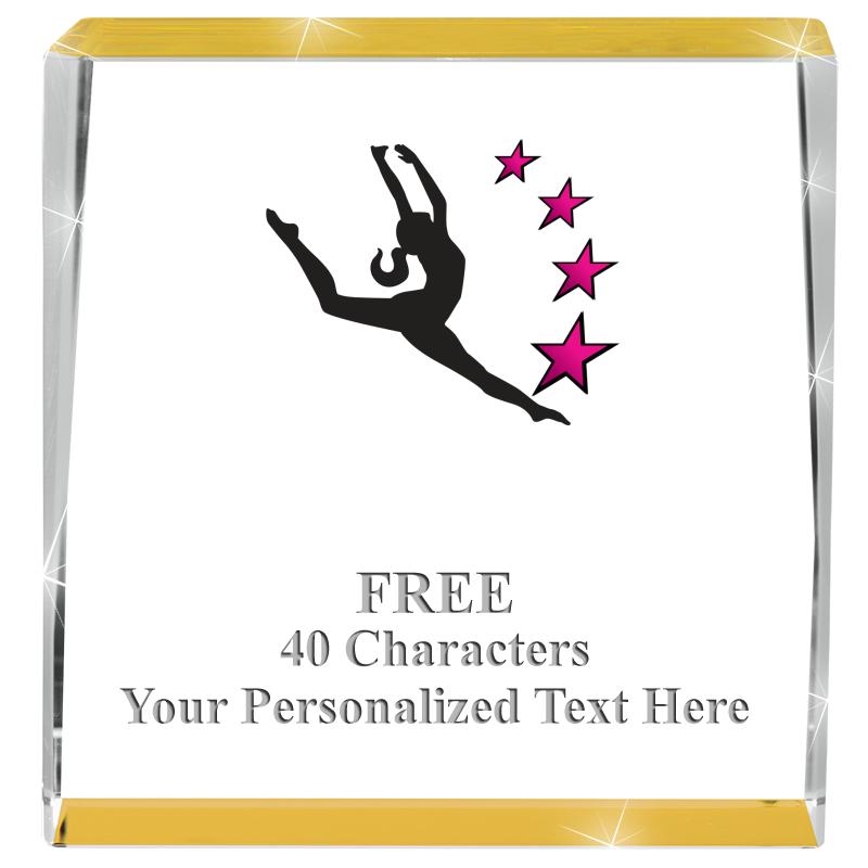 3" SPOTLIGHT GOLD CRYSTAL