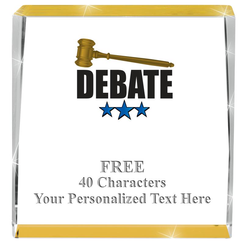 3" SPOTLIGHT GOLD CRYSTAL