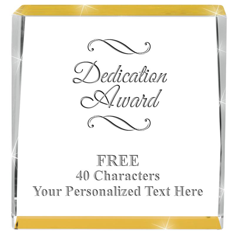 3" SPOTLIGHT GOLD CRYSTAL