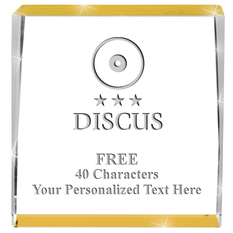 3" SPOTLIGHT GOLD CRYSTAL