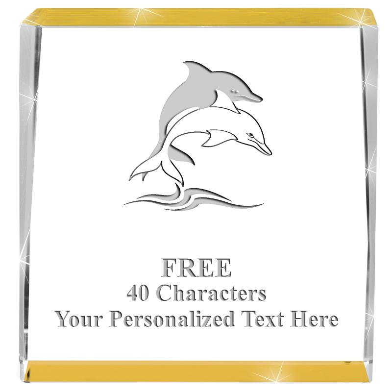 3" SPOTLIGHT GOLD CRYSTAL