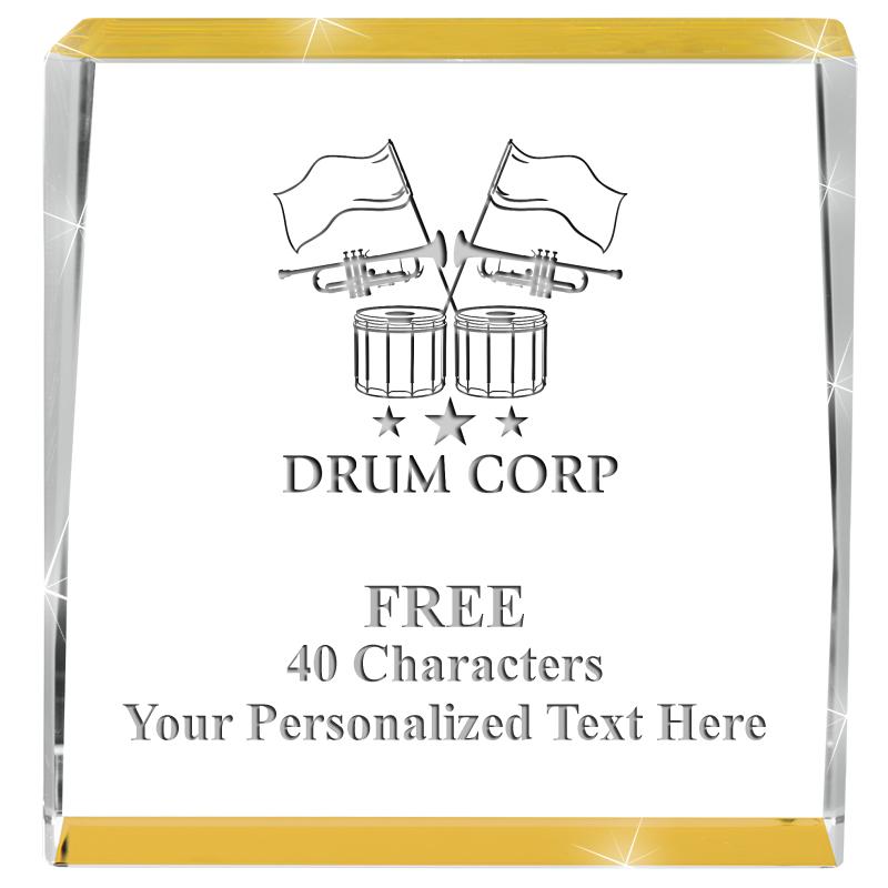 3" SPOTLIGHT GOLD CRYSTAL