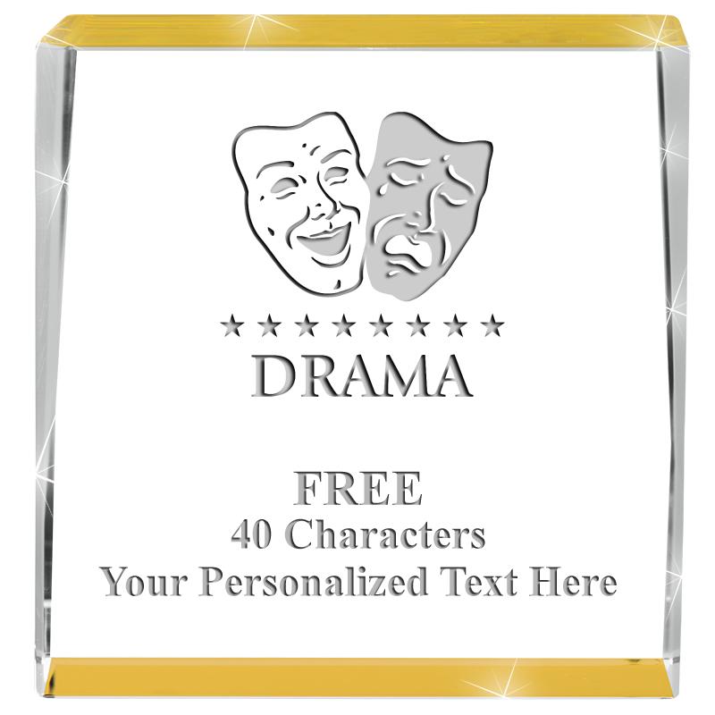 3" SPOTLIGHT GOLD CRYSTAL