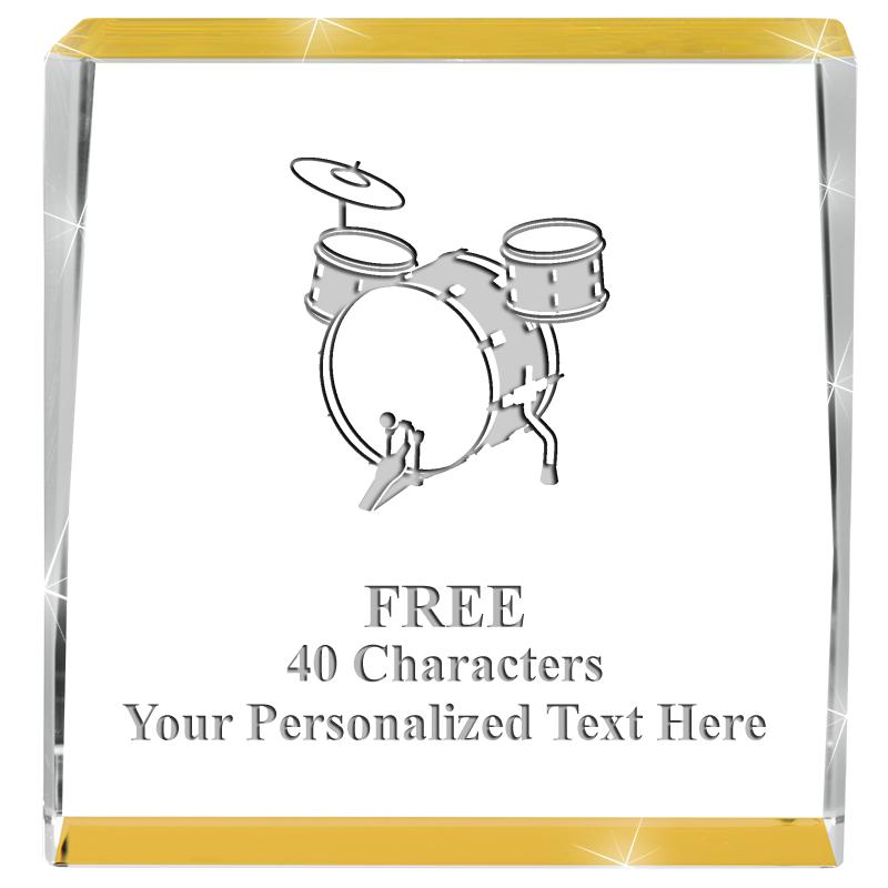 3" SPOTLIGHT GOLD CRYSTAL