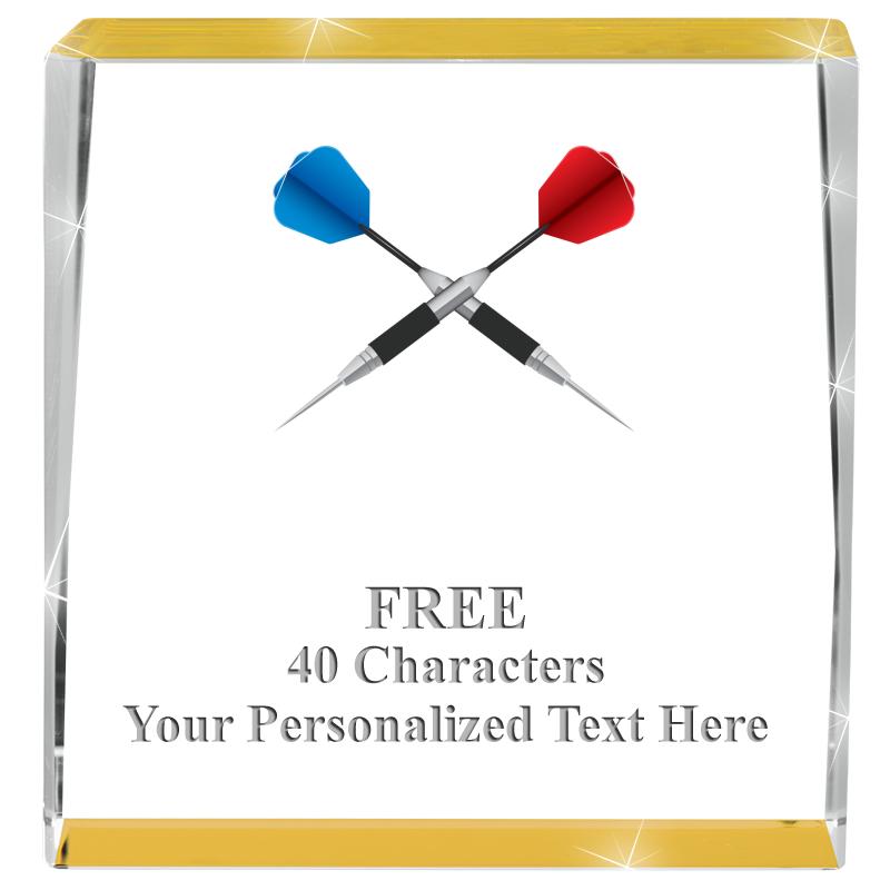 3" SPOTLIGHT GOLD CRYSTAL